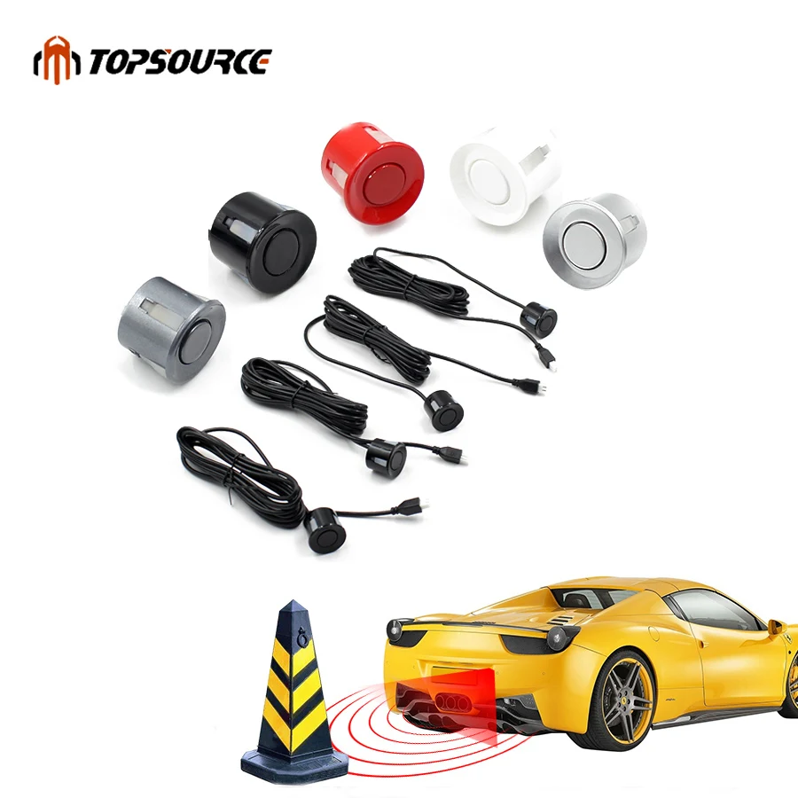 4 шт./компл. помощь реверсивный радар Rrobe датчик парковки автомобиля 5 цветов