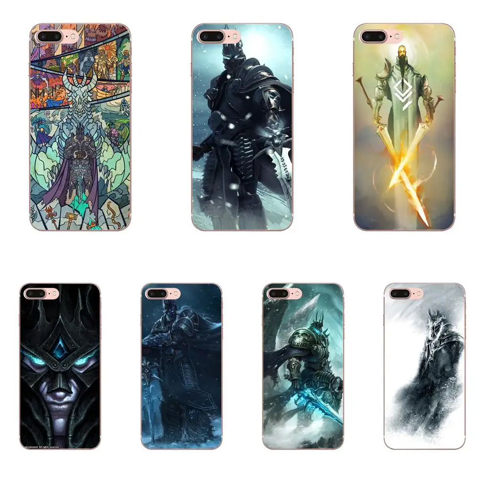 Для Galaxy A3 A5 A7 On5 On7 2015 2016 2017 Grand Alpha G850 Core2 Prime S2 I9082 мягкий чехол для телефона Lich King World