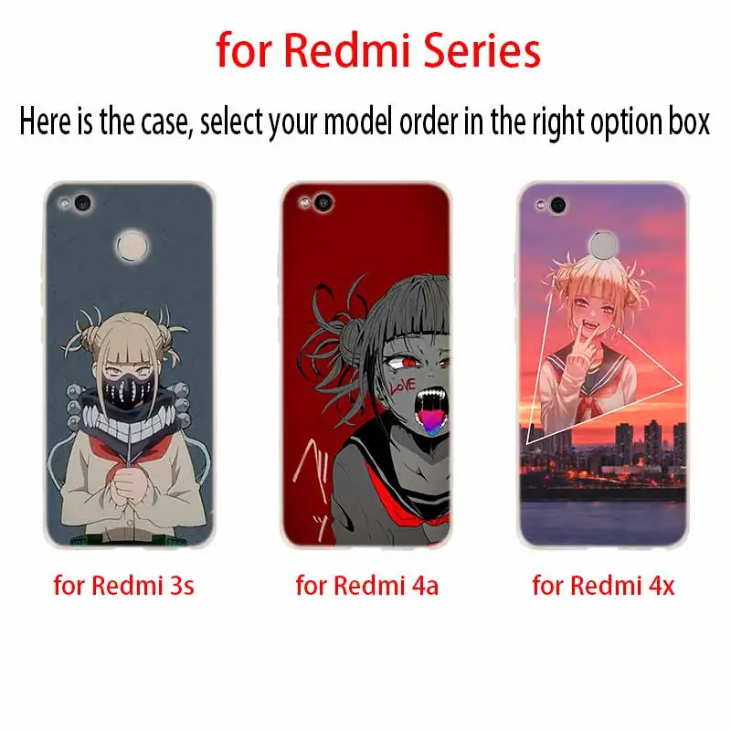 Модный мягкий чехол Toga Himiko из ТПУ для Xiaomi Redmi Note 10 9 8 7 6 5 Pro Max 10S 9S 9T 8T 4G|Бамперы| |