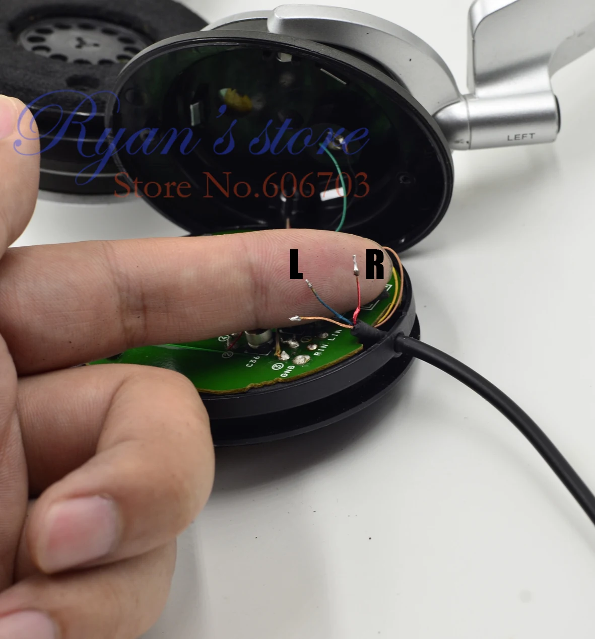 Замена обновления кабель провода линии для sony MDR-NC6 NC 6 Nosie шумоподавления гарнитуры наушники в комплект не входят