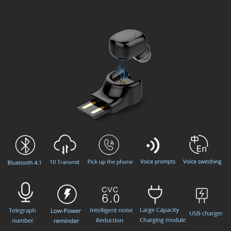 Bluetooth наушники беспроводные спортивные для iPhone Samsung Xiaomi Ecouteur Auriculares | Электроника
