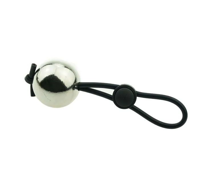 Кольца для пениса с металлической шариковой вешалкой растягивающее удлинитель