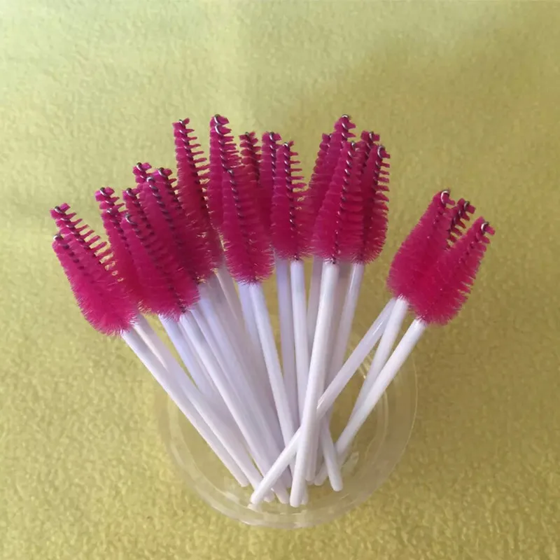 Оптовая продажа 500 шт./лот составляют Кисточки химическое Волокно Одноразовые