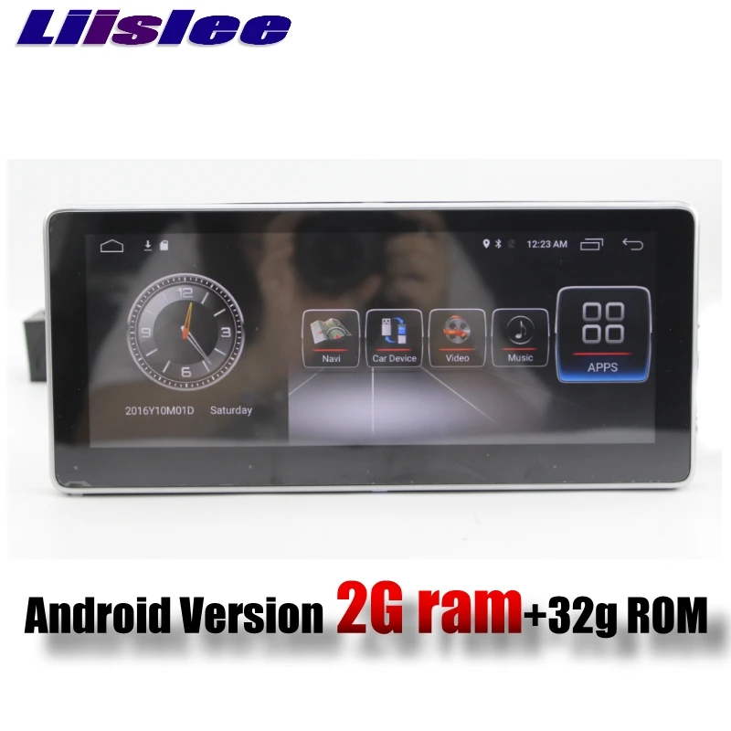Liislee автомобильный мультимедийный плеер NAVI CarPlay адаптер для Mercedes Benz MB E Class W212 E200 2009~ NTG автомобильный Радио gps навигация