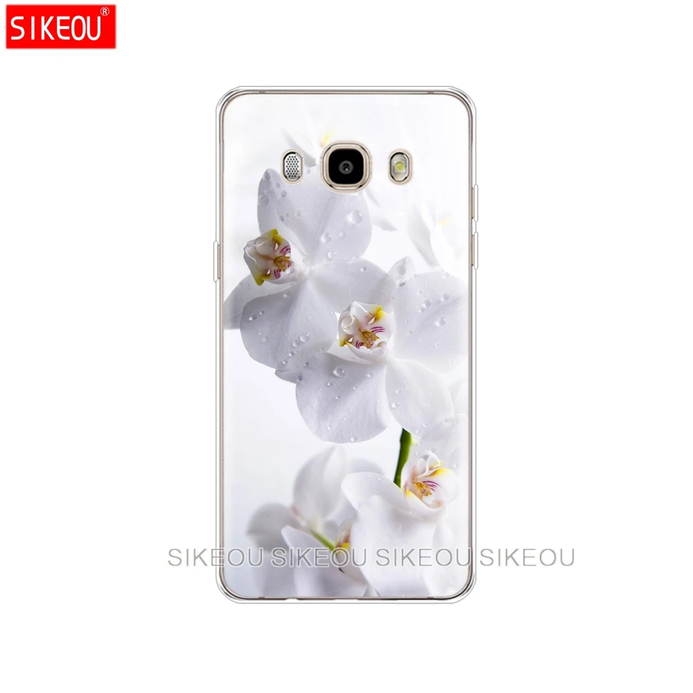 73627 Силиконовый чехол для телефона для Samsung Galaxy J1 J2 J3 J5 J7 мини премьер-Орхидея Красочные цветы - Цвет: 73627