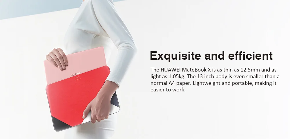 Ноутбук HUAWEI MateBook X wt-w09, 13 дюймов, ОС Win10, 4 Гб ОЗУ, 256 Гб SSD, Bluetooth 4,1, Intel HD graphics 620, ноутбук