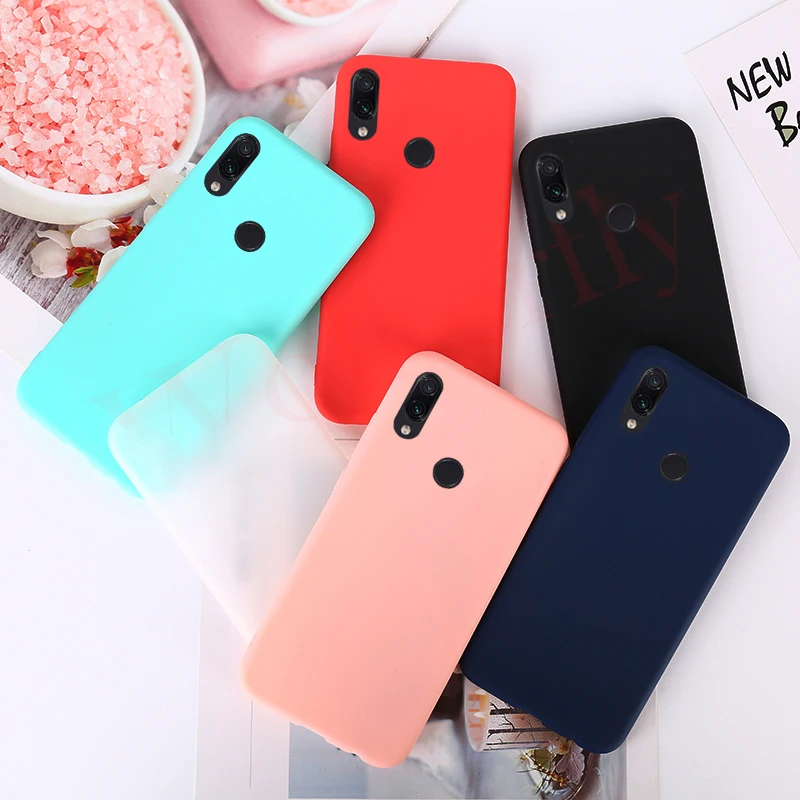 Матовый Мягкий силиконовый чехол из ТПУ для телефона Xiaomi Mi 9 8 SE A1 A2 Lite Play Redmi 6A Note 7 6