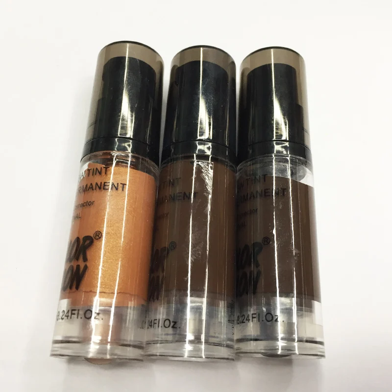 Цветной салонный гель для бровей и из хны Водостойкий тинт набор кистей макияжа
