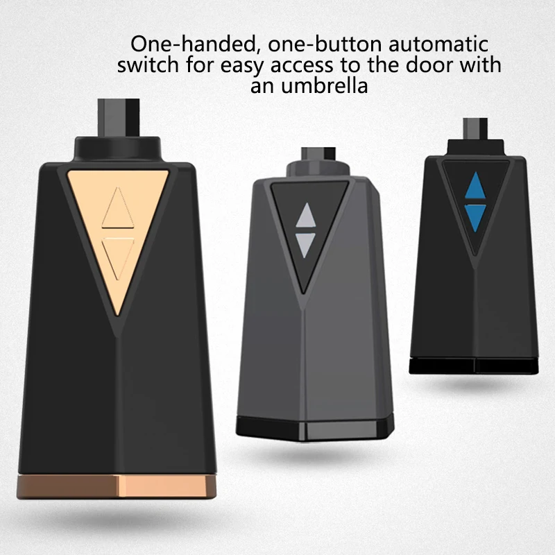 Creative Polygon Handle Big Umbrella Rain Women 3 Folding Fully Automatic Business Windproof Men Outdoor Car | Дом и сад