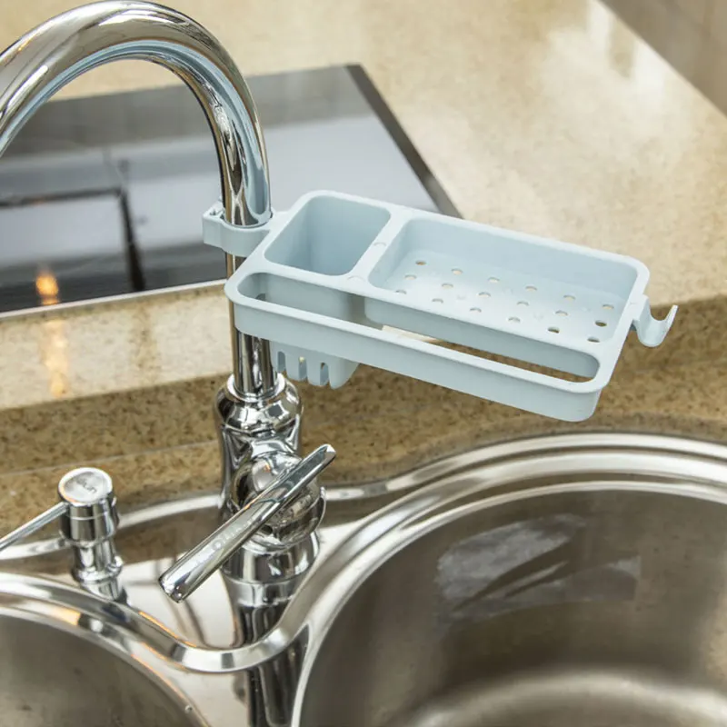 

Бытовой сливной Стеллаж с зажимом для смесителя кухонная раковина тряпка держатель для ванной коробка для хранения мыла кухонные принадле...