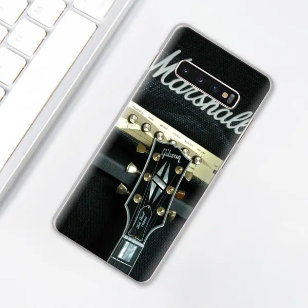 Гитары amp marshall чехол для телефона для samsung Galaxy S10e S10 плюс S7 S8 S9 Plus, Note 8, 9, 10, плюс S10 5G M20 M30 жесткий чехол Coque - Цвет: 004