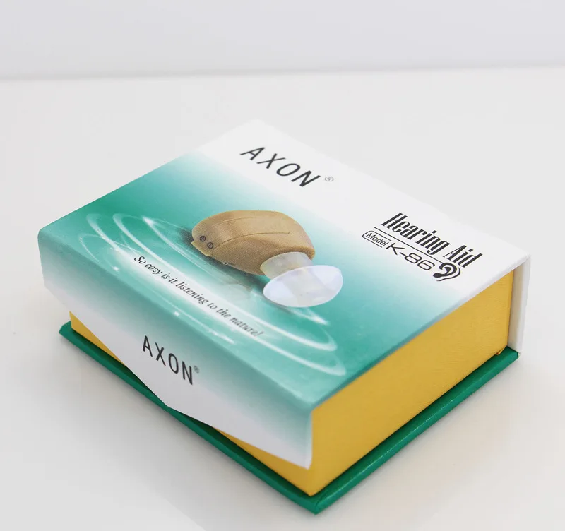 Лучший Невидимый усилитель звука AXON для пожилых людей маленький слуховой