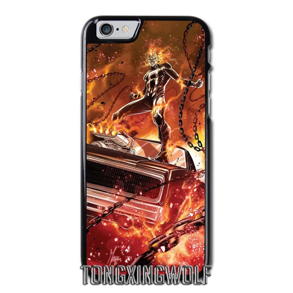 Ghost Rider пожарный автомобиль чехол для samsung A3 A5 A6 A7 A8 A9 J2 J3 J4 J5 J6 J7 J8 плюс Core Neo Prime 2017 2018