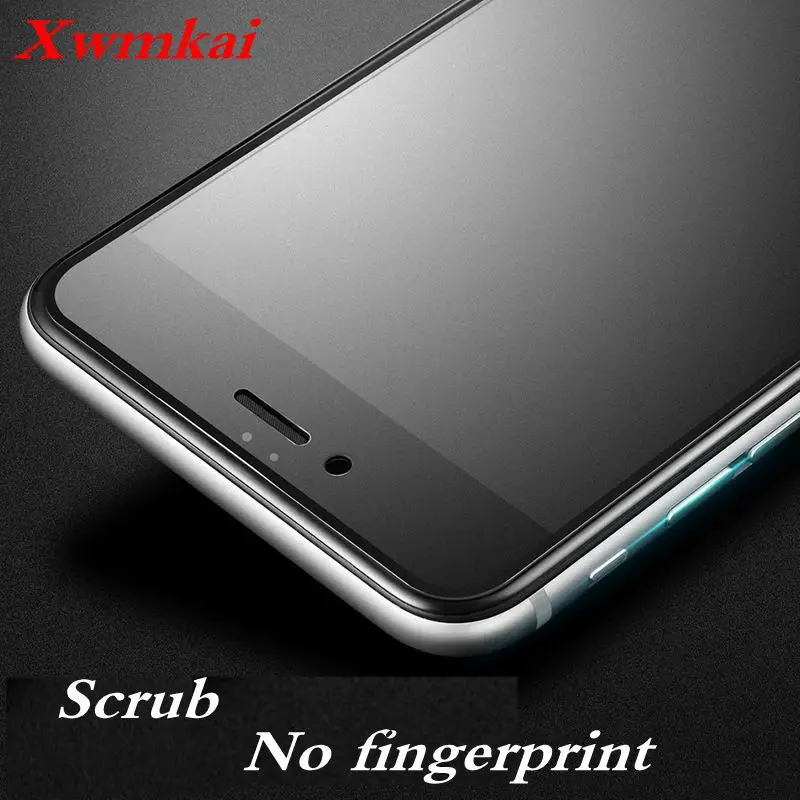 Защитное стекло Xwmkai 2.5D закаленное для Iphone 11 pro max X Xs Xmax 6 7 8 Plus 9H матовая защитная