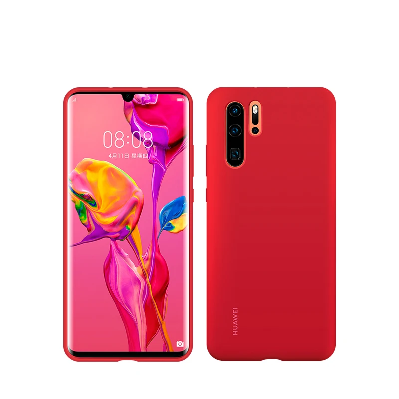 huawei P30 Pro Чехол huawei P30 чехол силиконовый чехол с логотипом huawei P 30 Мягкий Роскошный 360 противоударный huawei P30 Pro Чехол