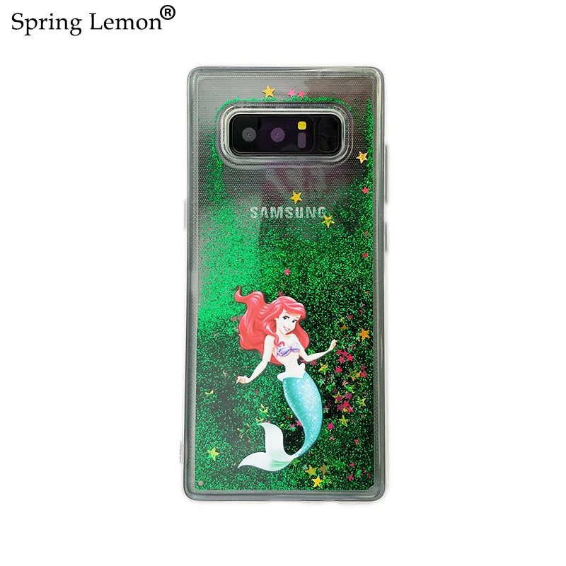 Самое интересное жидкость с блестками звезды чехол-накладка на заднюю крышку для