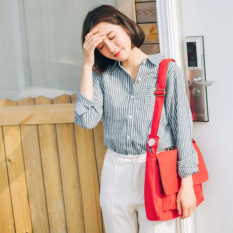 Youda новая однотонная простая Холщовая Сумка для девушек элегантные сумки на