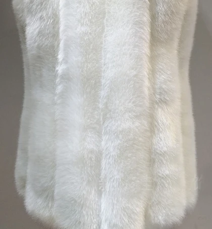 Pure White ZADORIN Abrigo Mujer зимние женские пальто Роскошные Шуба из искусственного лисьего меха размера плюс толстые теплые длинные пушистые куртки розовое пальто bontjas - Цвет: Pure White