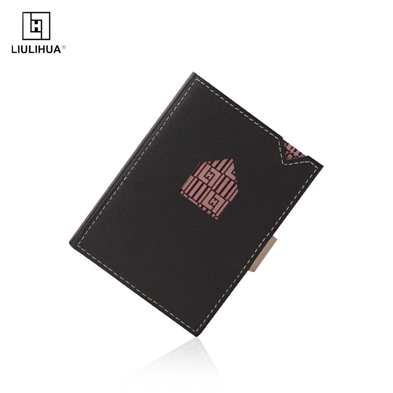 LLH держатель для банковских карт мужской и женский кошелек с защитой rfid мужские