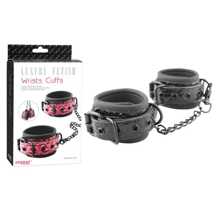 Новые высококачественные секс-наручники из искусственной кожи страстный секс