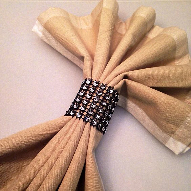20 шт. свадебные кольца для салфеток с кристаллами|napkin rings|napkin rings for weddingsbling napkin ring |