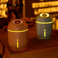 350ml air humidifier for home water soluble oil aroma diffuser with warm night light usb air ultrasonic mist diffuser humidifier