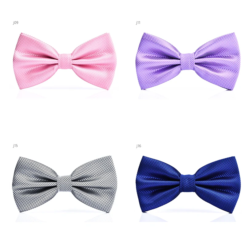 2019 New High Quality Men's Fashion Striped Navy Blue Bowties Romantic Wedding Groom Fancy Bow Tie for Men Pack with Gift Box |
