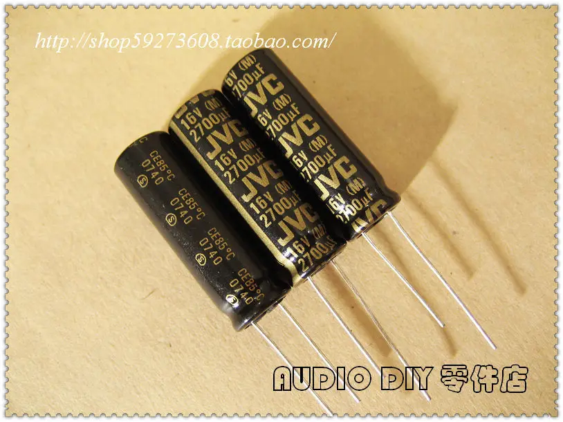 2020 hot sale 30PCS/50PCS ELNA Black Gold (JVC custom products) 2700uF/16V electrolytic capacitors for audio free shipping