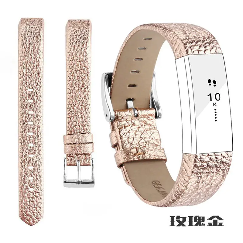 7 Браслет из натуральной кожи ремешок из искусственной кожи Для Fitbit Alta hr/Alta фитнес-трекер ремешки для часов Замена высокого качества - Цвет: 7