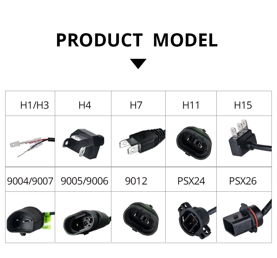 ATcomm H7 H11 H3 H15 светодиодный свет для автомобиля 12V 24V 6500K 8000K 10000K HB3 HB4 9012/Hir2 9004 светодиодный автомобилей фары супер яркий