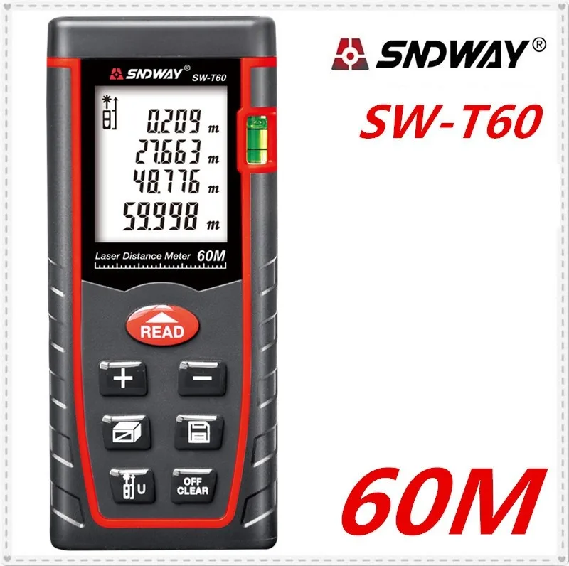 Лазерный дальномер 60 м линейка лазерный цифровая лазерная рулетка область