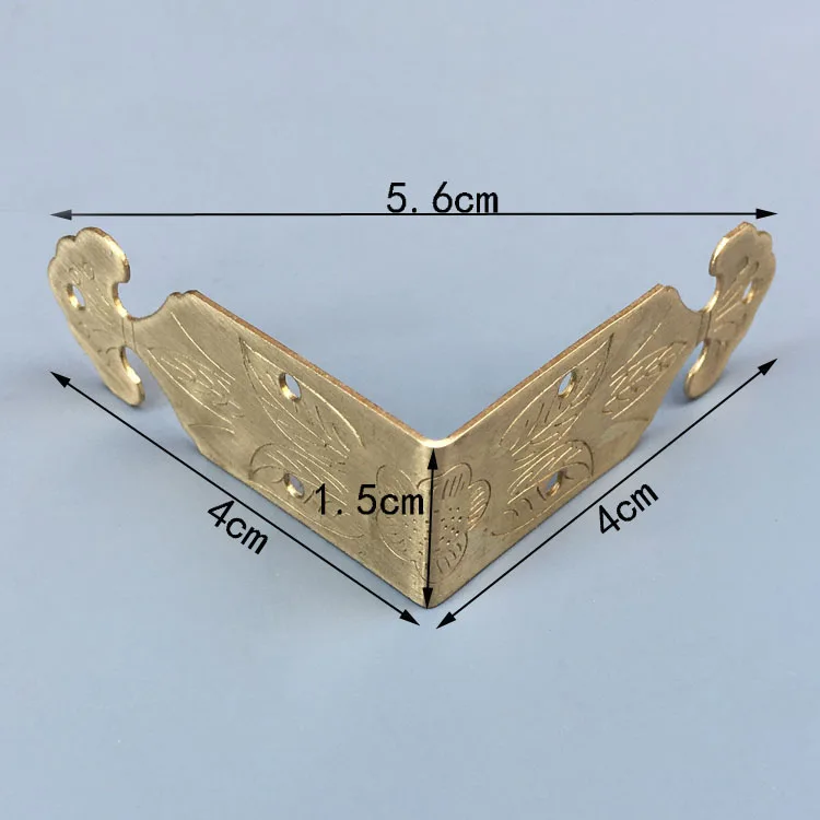 Антикварная латунная камфорная деревянная мебель фурнитура ящик для шкафа