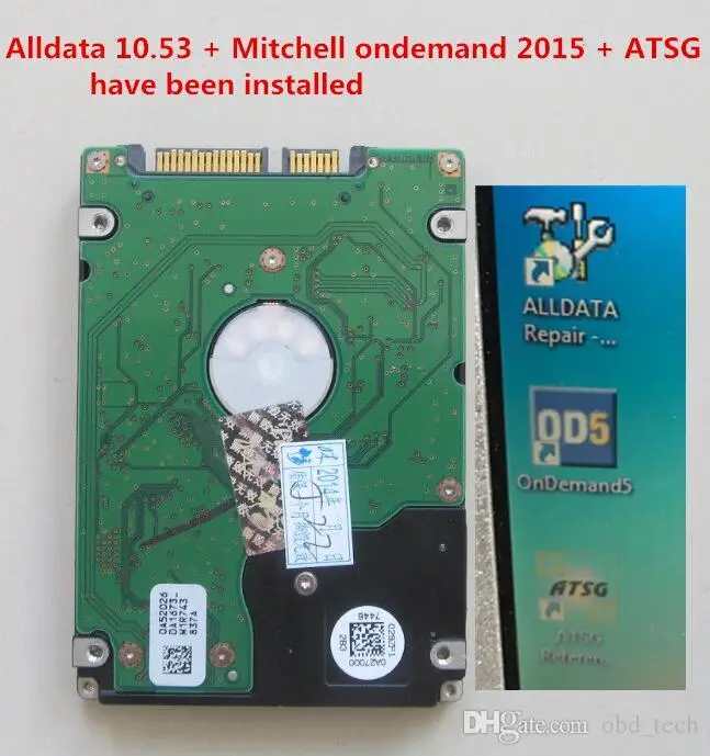 Диагностический инструмент alldata m.itchell manager plus + новейшее программное обеспечение