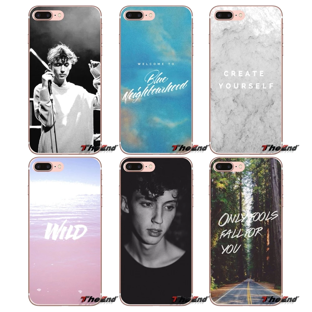 Troye Sivan trxye Twenty One Pilots для iPhone X 4 4S 5 5S 5C SE 6 6S 7 8 Plus Samsung Galaxy J1 J3 J5 J7 A3 A5 2016 2017
