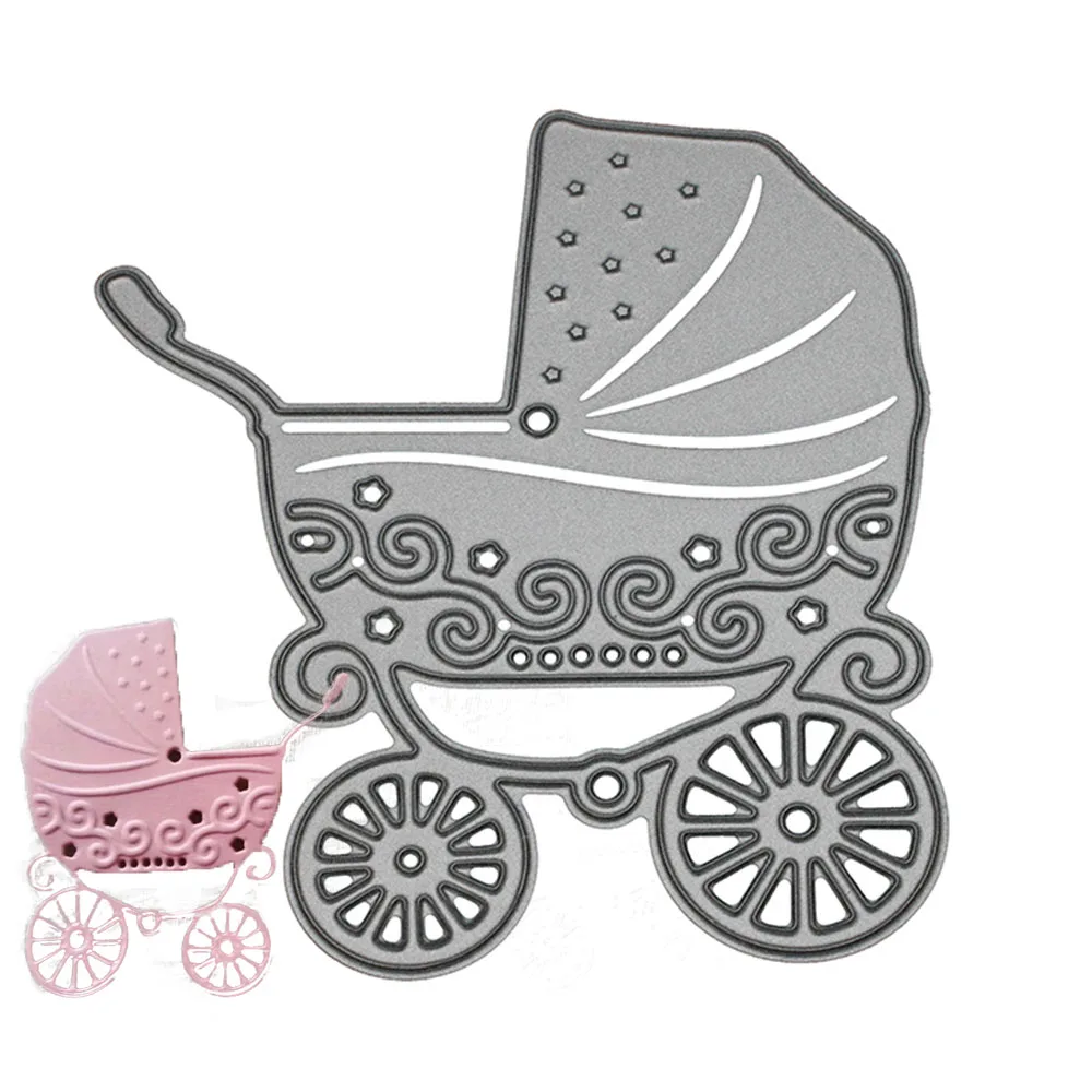 Детская карета Вырубные штампы трафареты сделай сам для скрапбукинга