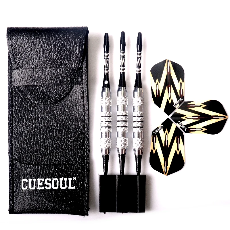 

CUESOUL 3pcs Professional Darts Soft Darts 16.5g 150mm Electronic Soft Tip Dart With Aluminum Shaft