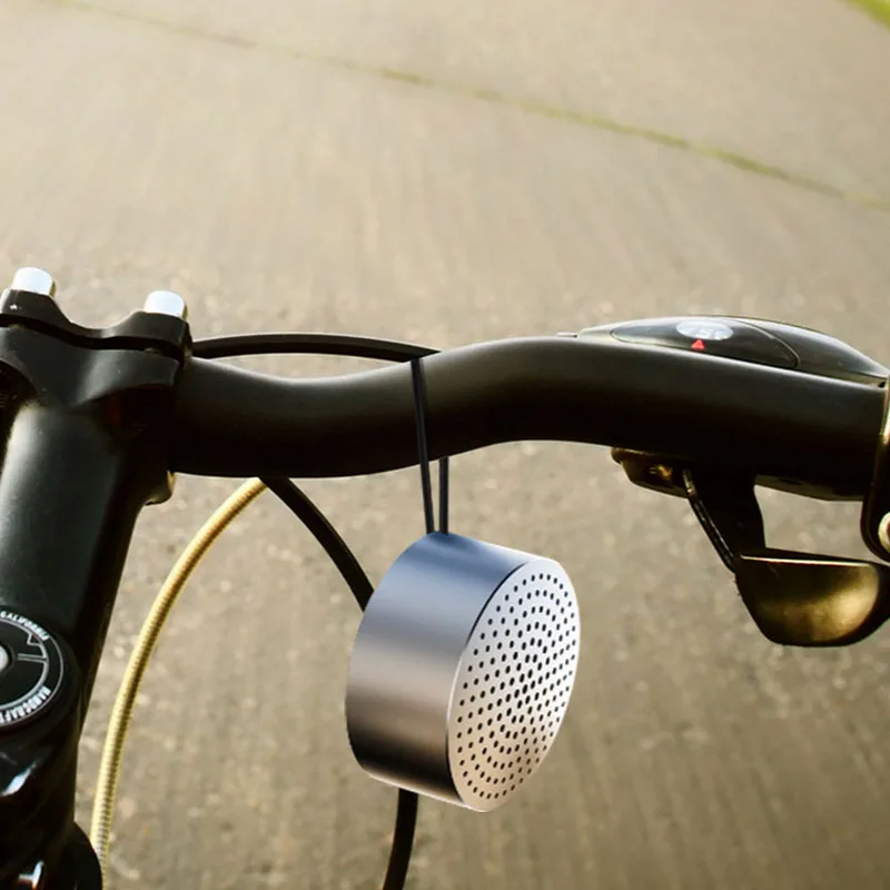 Xiaomi Mi Bluetooth динамик Портативный беспроводной мини круглая коробка Lourpeaker металла