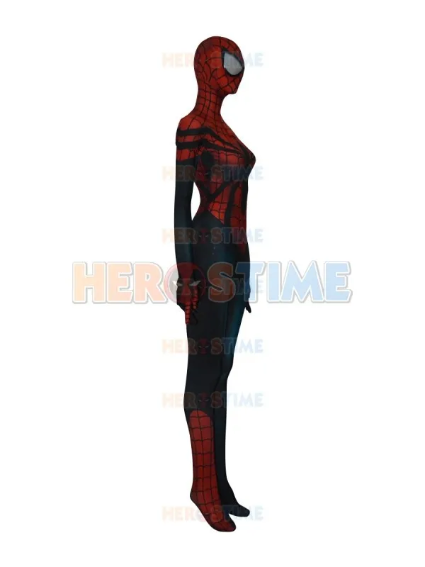 Костюм Человек паук для девочек костюм Mayday Parker Человека паука косплея из