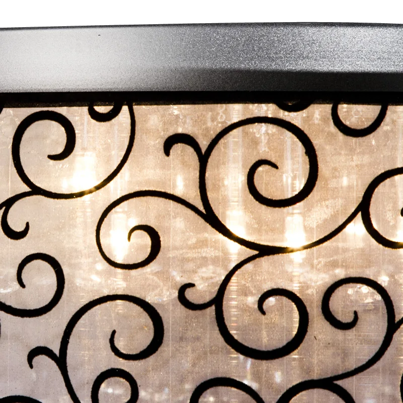 Роскошный хрустальный потолочный светильник для гостиной абажур из нержавеющей