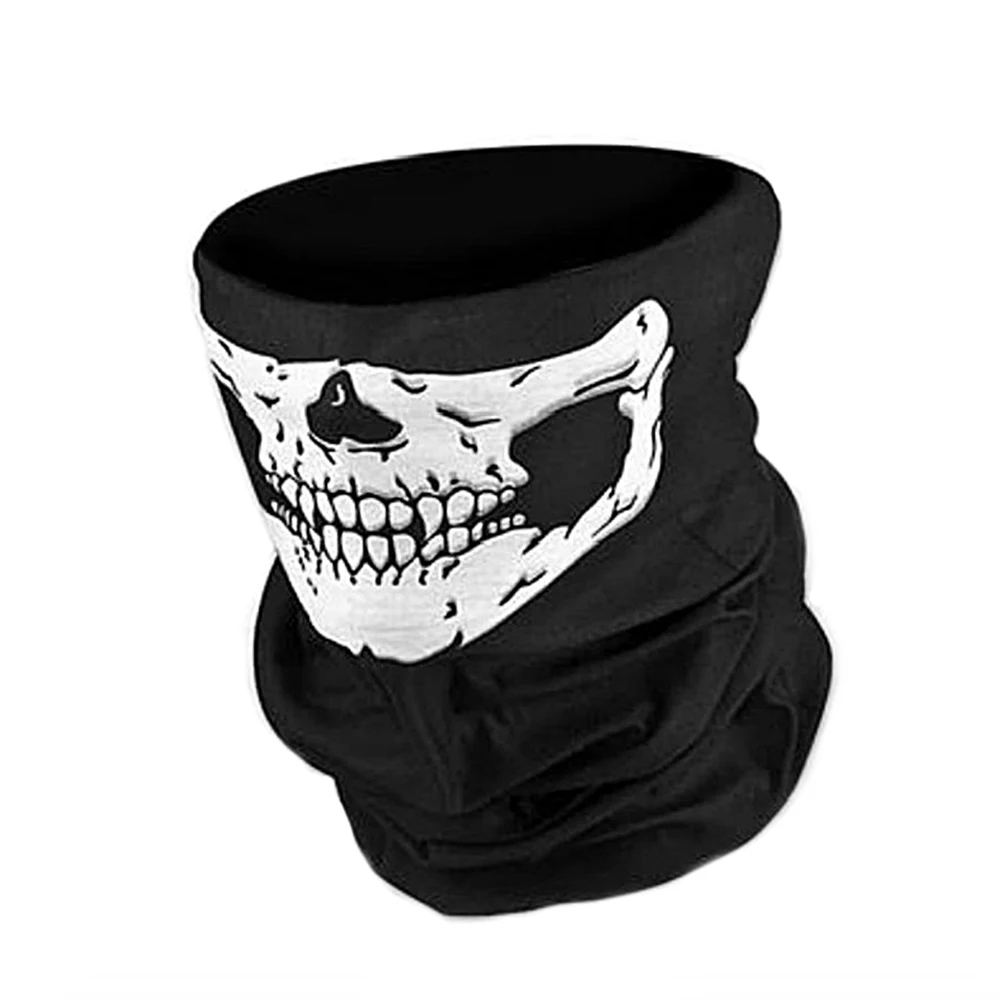 1 Мотоциклетная маска для лица Байкерская страшная Балаклава маска для лица унисекс маска череп маскарилла лыжные банданы тушь для ресниц мото - Цвет: 1