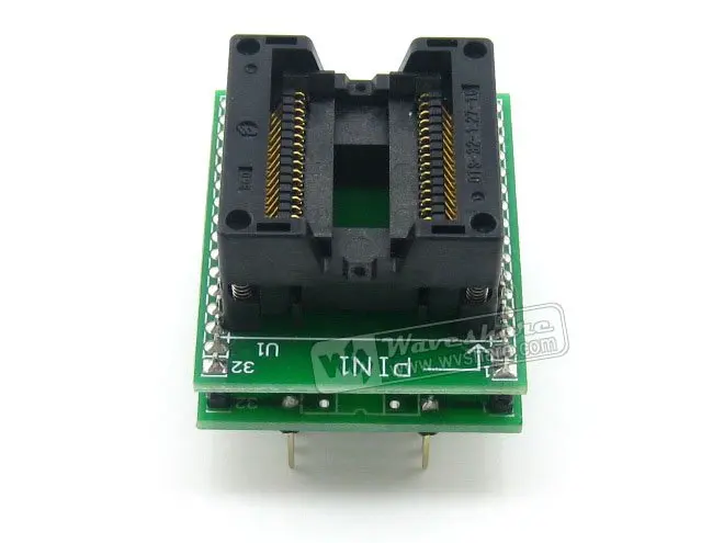 SO32 SOIC32 SOP32 до DIP32 (B) фотоадаптер Enplas IC тестовый разъем 1 27 мм Шаг 11 25