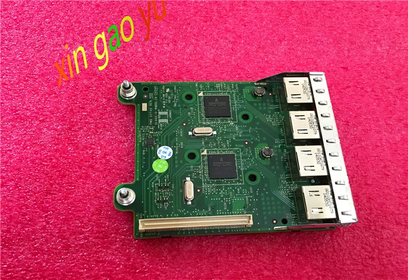 

Для Dell Broadcom 5720 Quad-Port 1GbE BASE-T Rack Network FM487 CN-0FM487 0FM48 дочерняя карта 100% Test Ok