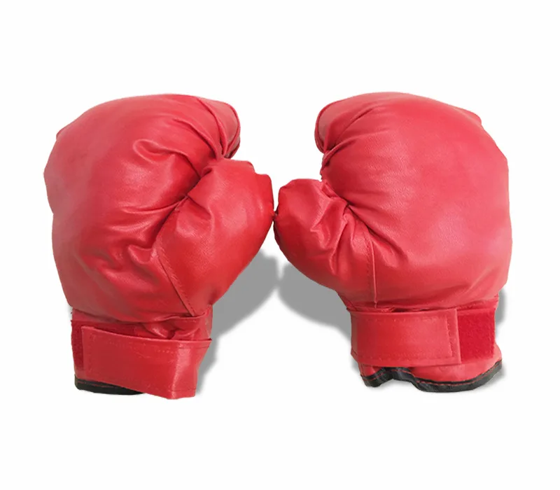 Gloves Детские Боксеры, Униформа, синий, красный бокс спорт, для мальчиков, книга, неделя, костюм, Хэллоуин, семейные вечерние, Детский день, наряд - Цвет: Gloves