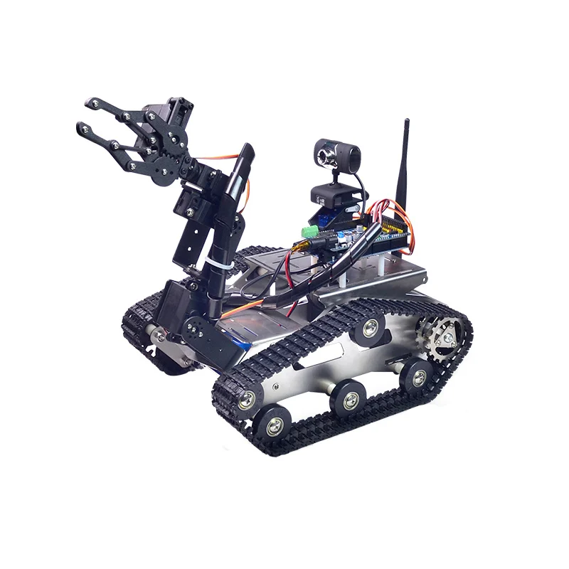 Горячая новинка Xiao R DIY умный робот Wifi видео контроль бак с камерой Gimbal совместим