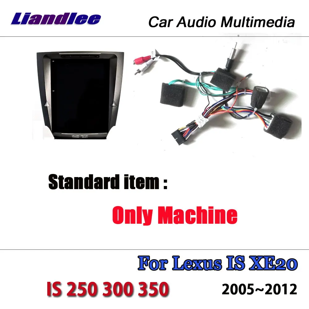 Liandlee 10," Tesla вертикальный экран для Lexus IS XE20 IS 250 300 350 2005~ 2012 Android DAB карта gps Navi навигация Мультимедиа
