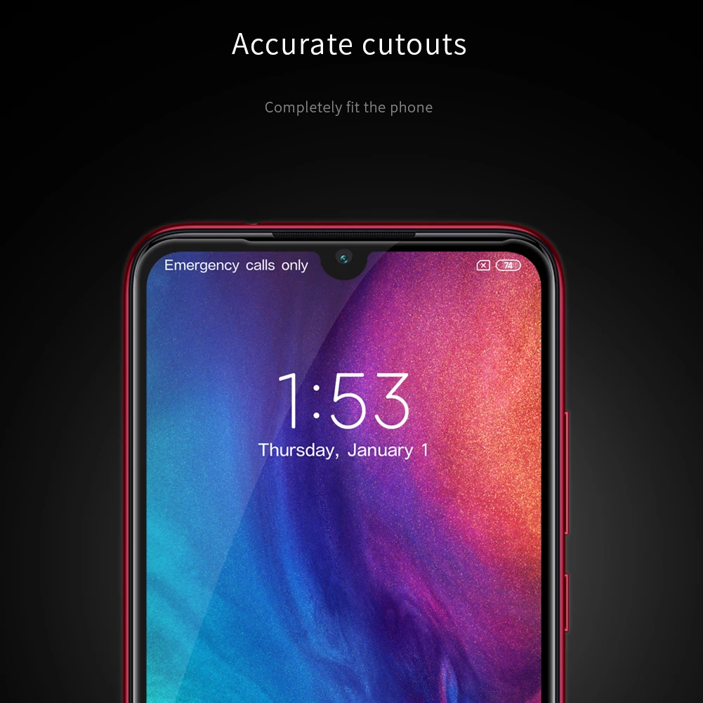 Для Xiaomi Redmi Note 7 стекло Nillkin XD CP+ Max полное покрытие клеем защита экрана закаленное стекло для Redmi Note 7 Pro