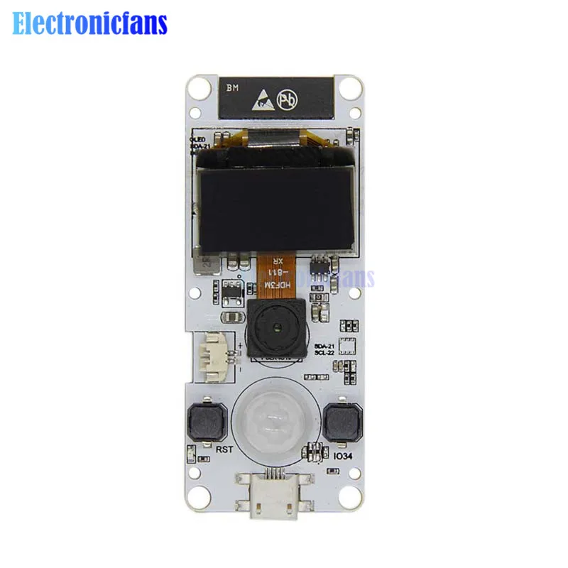 Модуль датчика OLED SSD1306 I2C 0 96 дюйма CP2104 ESP32 Cam двухъядерный программируемый PSRAM Wi Fi