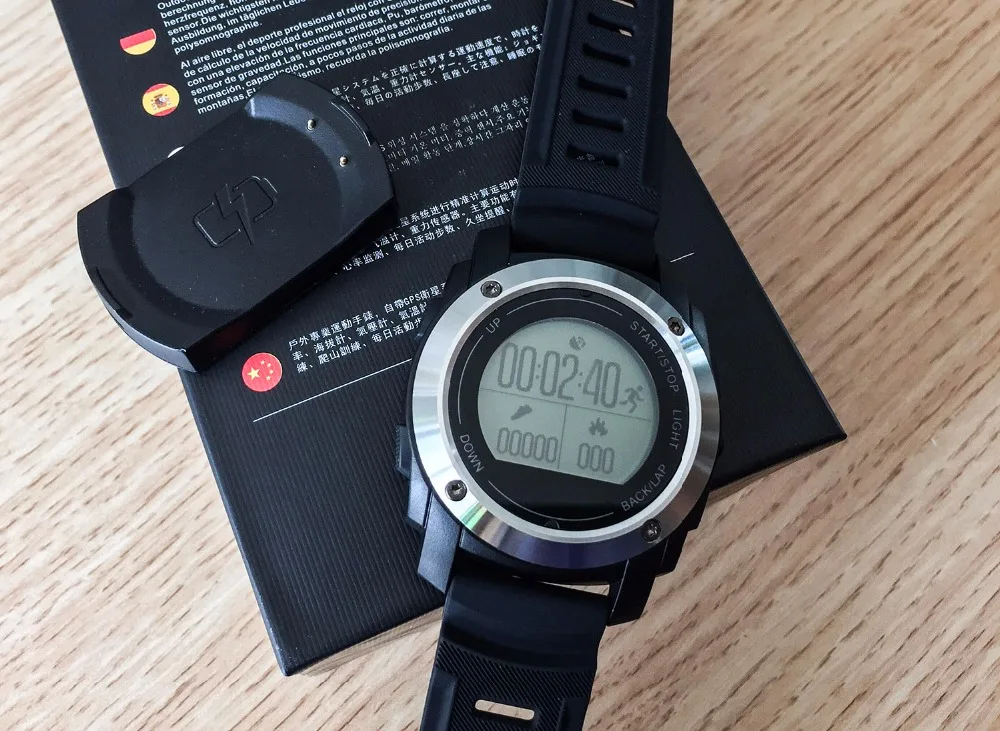 Smartch S928 gps Смарт часы уличные спортивные с монитором сердечного ритма шагомер