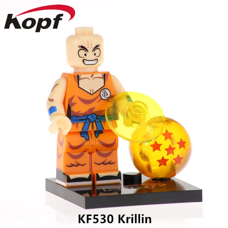 KF530 Without Box KF6045 строительные блоки Dragon Ball Сон Гохан шорты Janemba Вегета кирпичи фигурки детей обучающие игрушки - Цвет: KF530 Without Box