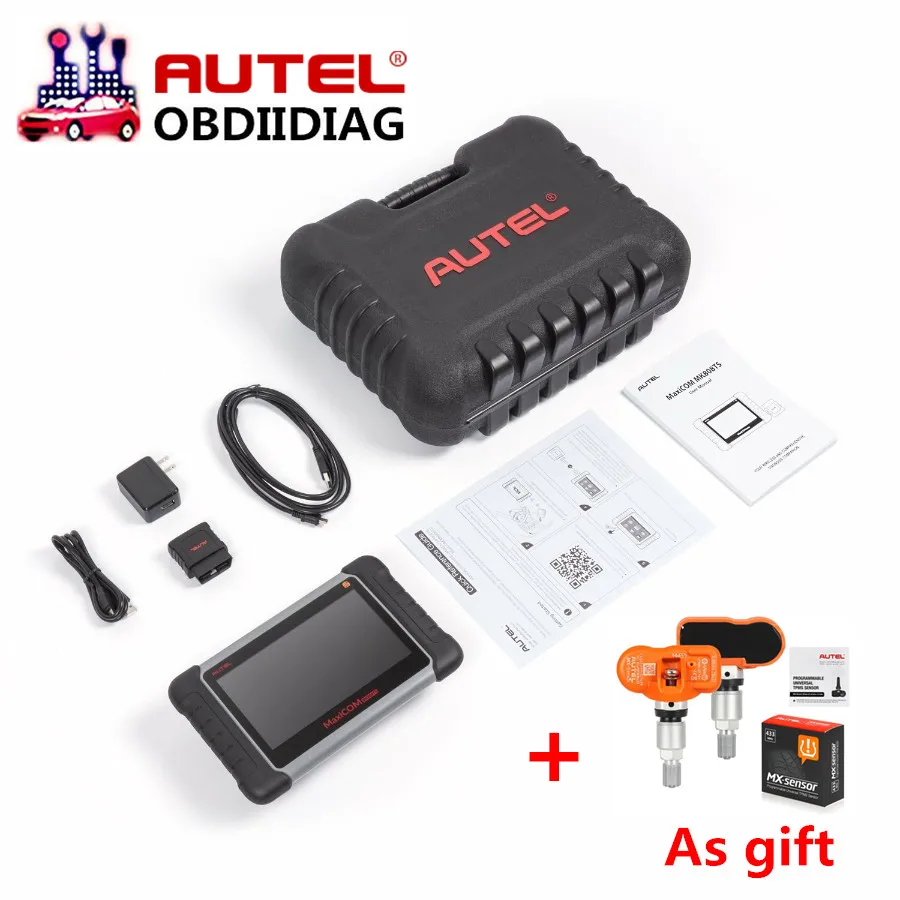 Autel MaxiCOM MK808TS TPMS сброс активация Программирование инструмент и все системы OBD